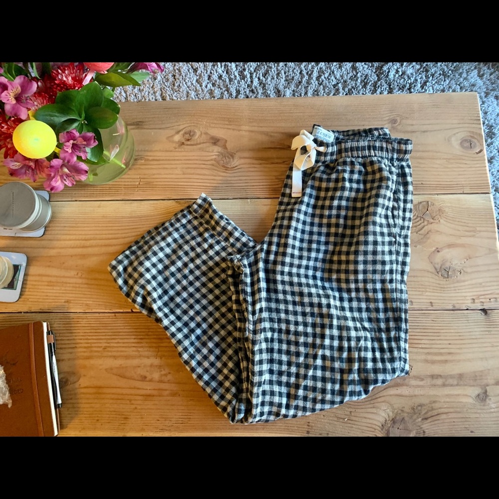 Used J.Crew flannel pjs